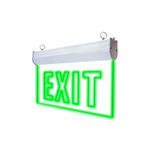 3W LUMAX CLEAR ACRYLIC EXIT LAMP SIGNAGE