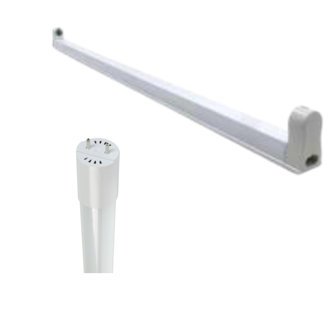 1 X 20W LINEAR BOXTYPE FIXTURE W/ 1PC 9W T8 GLASS SET (1200 MM / 48 INCHES)